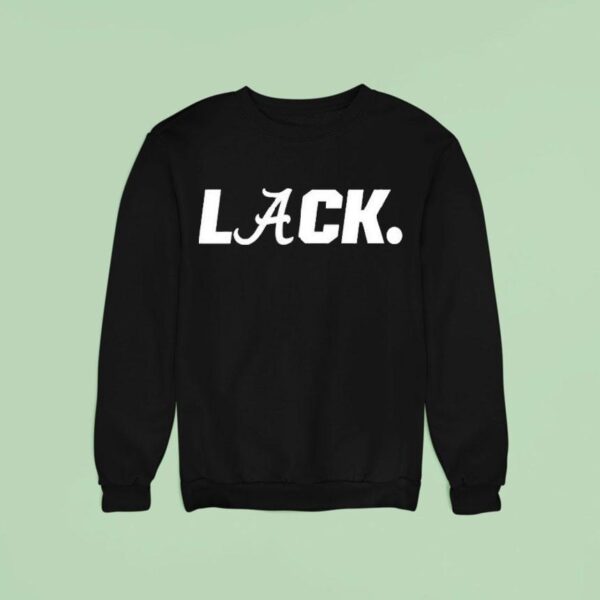 Ty Simpson Wearing Lack Alabama Crimson Tide Sweatshirt