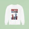 United We Stand Stop Racism Sign Usa Sweatshirt