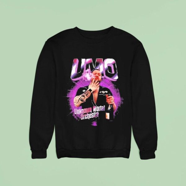 Unknown Mortal Orchestra Umo Wrestling Cigarettes Sweatshirt