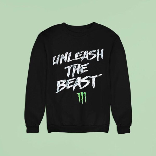 Unleash The Beast Monster Energy Logo Sweatshirt