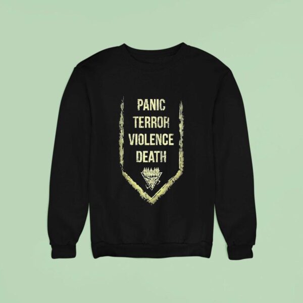 Vader Panic Terror Violence Death Sweatshirt