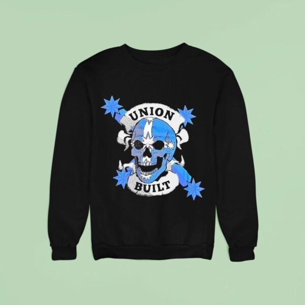 Victoria Cfmeu Union Built Fear Stops You Skull Sweatshirt