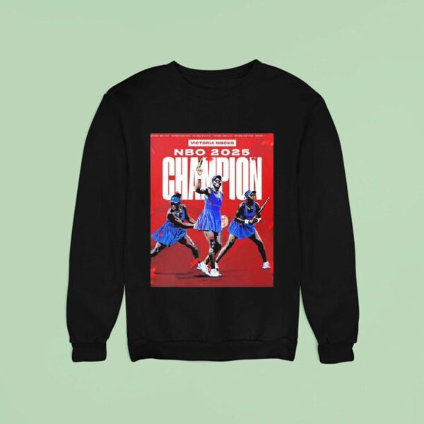 Victoria Mboko Nbo New Canadian Superstar Achieved Wta Canadian Open Championship Sweatshirt