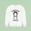 Vintage Goth Wednesday Addams Sweatshirt