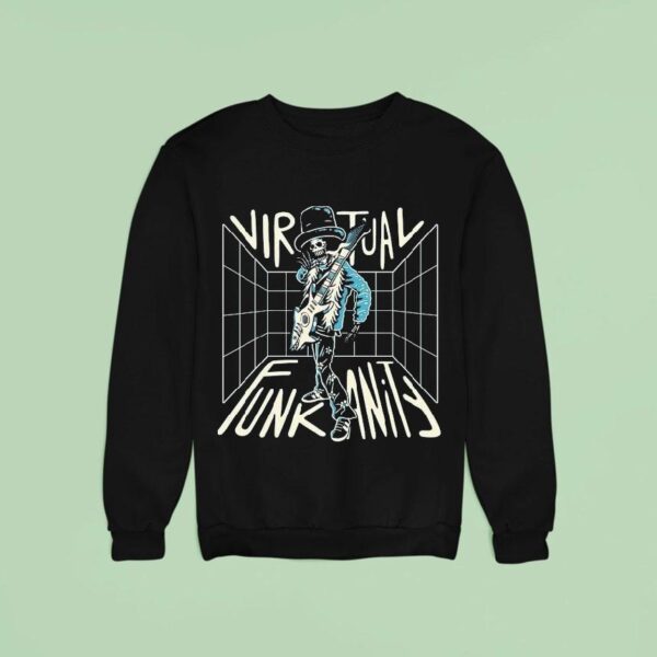 Virtual Funkanity Skeleton Rock Sweatshirt