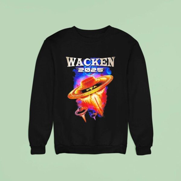 Wacken Years Of Metal Madness Saucer Ufo Sweatshirt