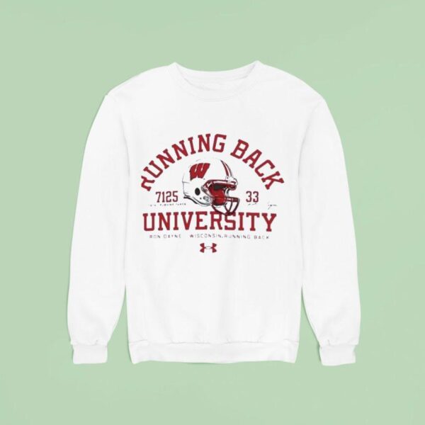 Washington Commanders Running Back University Ron Dayne Signature Sweatshirt