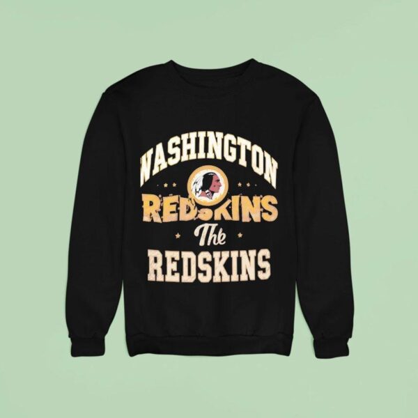 Washington Redskins The Redskins Logo Vintage Sweatshirt