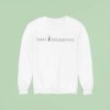 White Excellence Sweatshirt