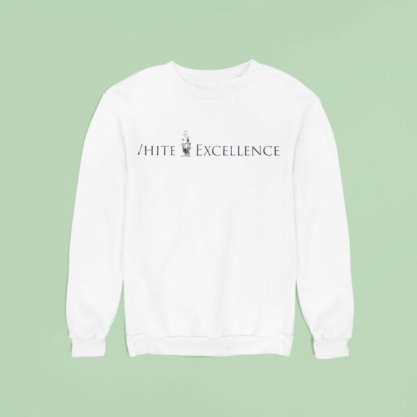 White Excellence Sweatshirt