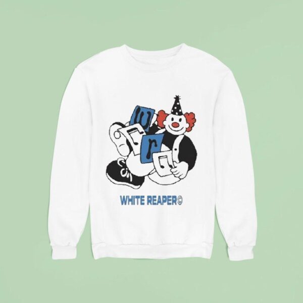 White Reaper Clownin Around Baby Rib Sweatshirt