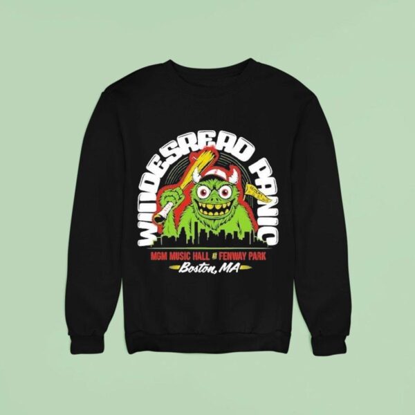 Widespread Panic Agust Mgm Music Hall At Fenway Park Boston Ma Boston Red Sox Masco Sweatshirt