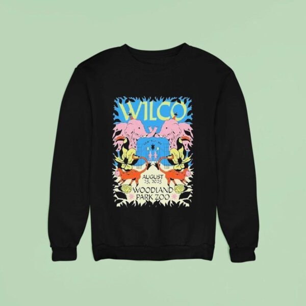 Wilco At Woodland Park Zoo In Seattle Wa On August Sweatshirt