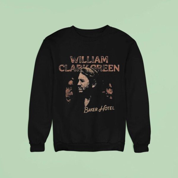 William Clark Green Baker Hotel Portrai Sweatshirt