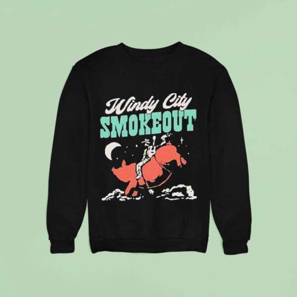 Windy City Smokeout Rodeo Pig Sweatshirt
