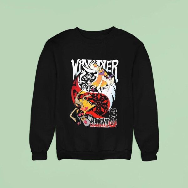 Winner Sinner Hazbin Hotel Sweatshirt