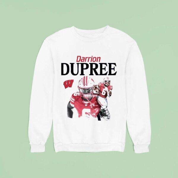 Wisconsin Ncaa Football Darrion Dupree Sweatshirt
