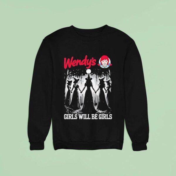 Witch Wendy S Girls Will Be Girls Halloween Sweatshirt