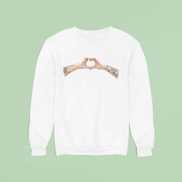 Without Love There Is No Life Will Mahony Hand Love Sweatshirt