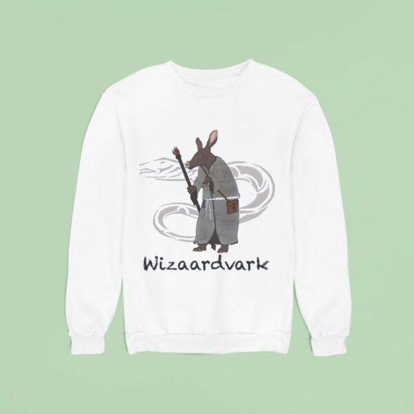 Wizaardvark Mashup Between Wizard And Aardvark Sweatshirt