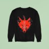 Wolf I Would Have Lived In Peace But My Enemies Brought Me War Sweatshirt