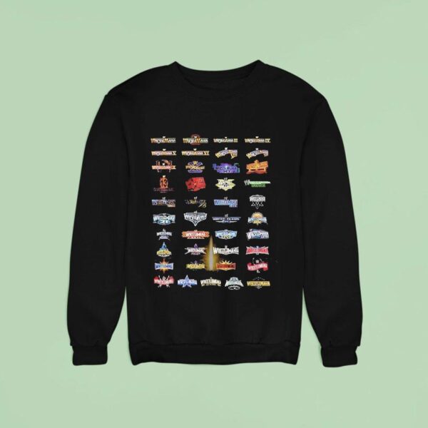 Wrestlemania Wwe Logo Sweatshirt