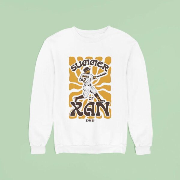 Xander Bogaerts San Diego Padres Summer Of Xan Sweatshirt