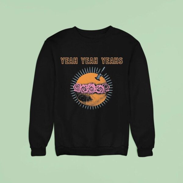 Yeah Yeah Yeahs Moon Rose Sword Sweatshirt
