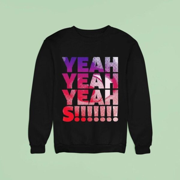 Yeah Yeah Yeahs Stacked Logo Eye Sweatshirt