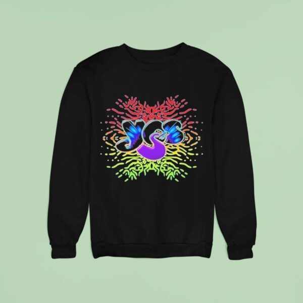 Yes Rainbow Abstract Logo Tour Sweatshirt