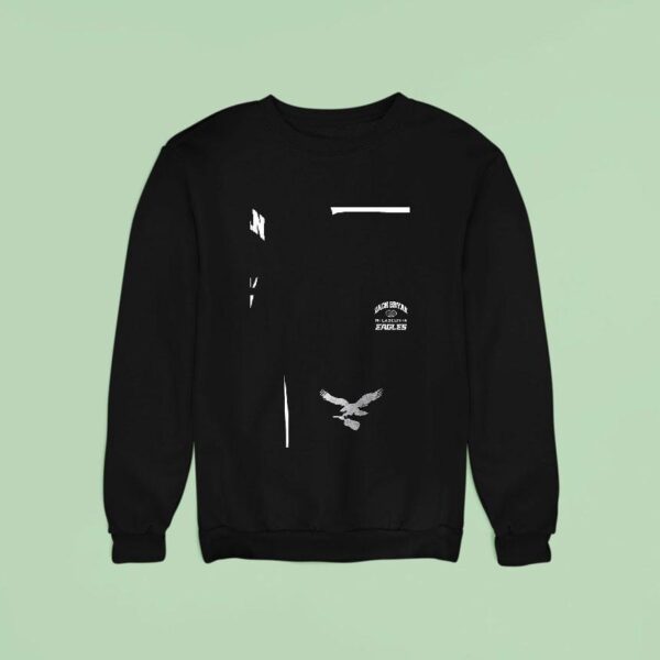Zach Bryan X Philadelphia Eagles Logo Silhouette Sweatshirt