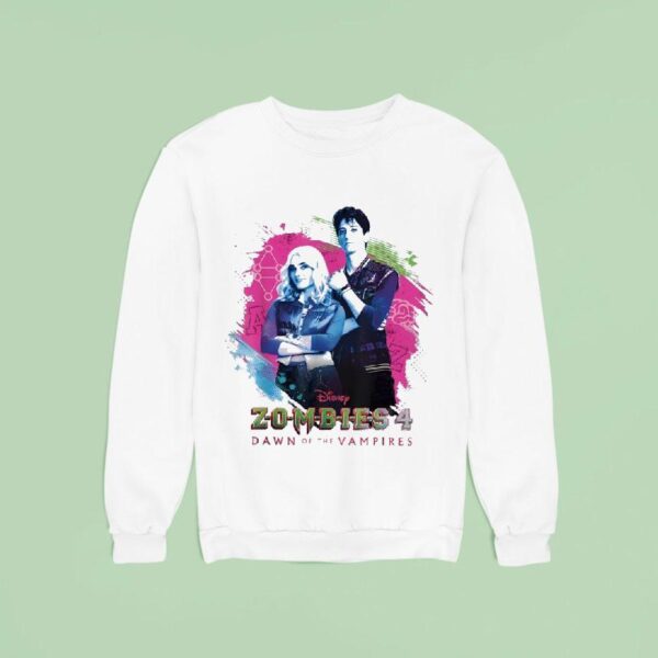Zed And Addison Zombies Dawn Of The Vampires Disney Channel Original Movie Sweatshirt