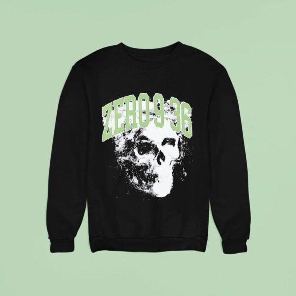 Zero College Skull Sweatshirt