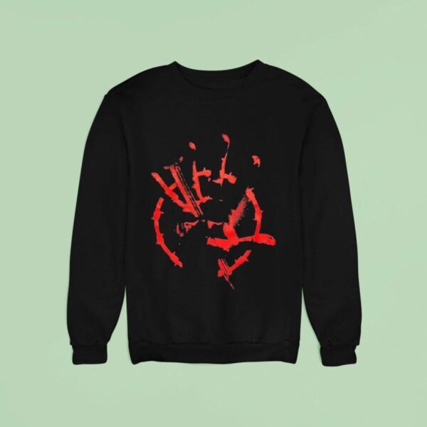 Zero Crown Of Thorns Logo Hand Sweatshirt