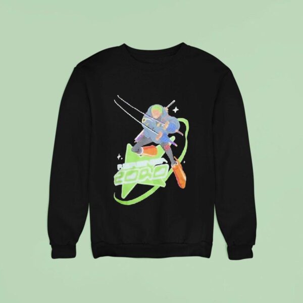 Zoro Futuristic Samurai Sweatshirt