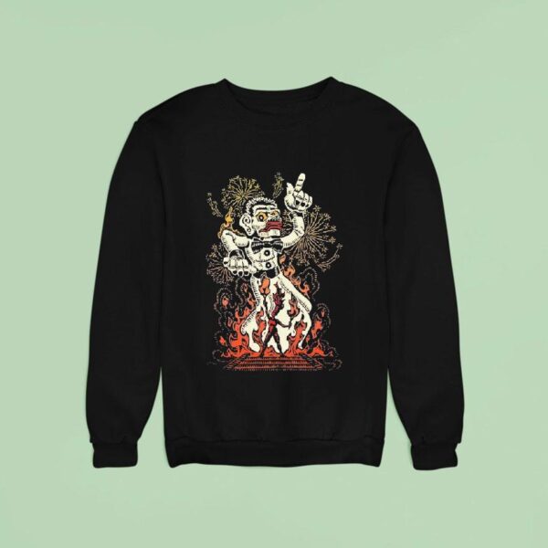 Zozobra Burn Hombre Burn Sweatshirt