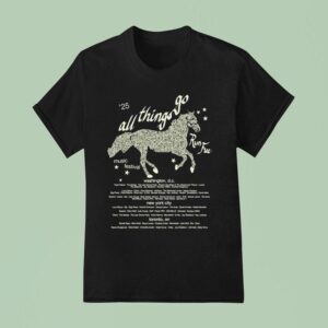 All Things Go Run Free Lineup T Shirt