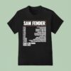 Tour Sam Fender People Watching T Shirt