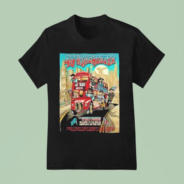 Winchester And Wyatt Flores Welcome To The Holler European And Uk Tour T Shirt