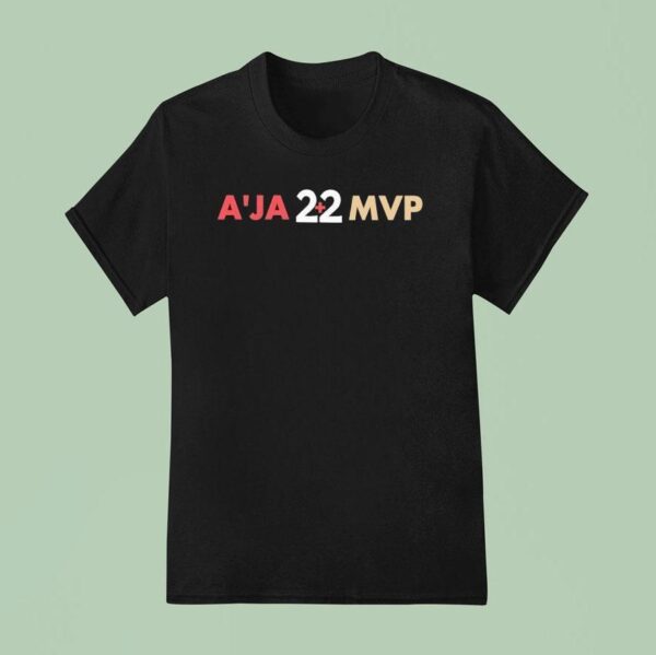 A Ja Riyadh Wilson Mvp Las Vegas Aces T Shirt