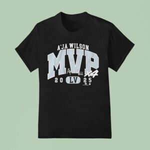 A Ja Wilson Mvp X Las Vegas Aces T Shirt