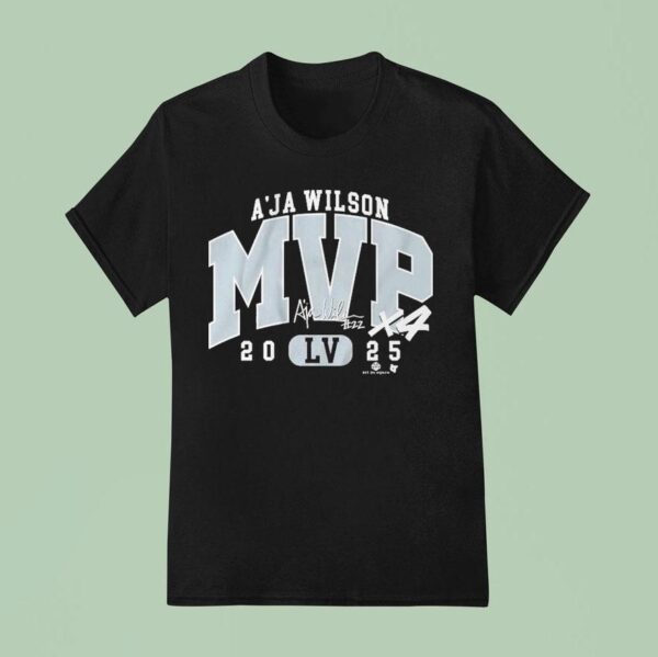 A Ja Wilson Mvp X Las Vegas Aces T Shirt