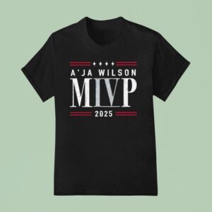 A Ja Wilson Iv Mvp Las Vegas Aces T Shirt