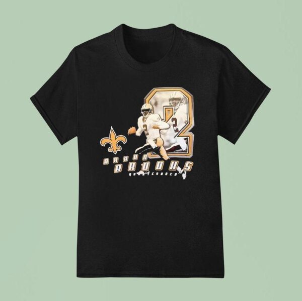Aaron Brooks Quarterback New Orleans Saints Football T Shirt