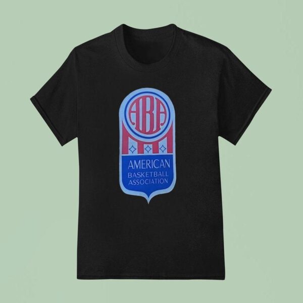 Aba American Basketball Association Logo T Shirt