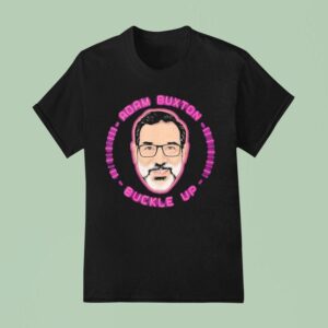 Adam Buxton Buckle Up Big Head T Shirt