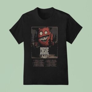 Ajj Midwest And Northeast American Dec Tour Cursive T Shirt