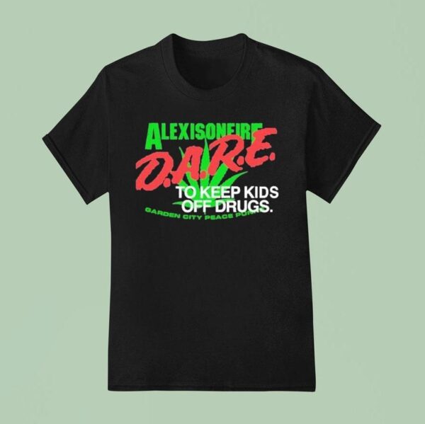 Alexisonfire Dare To Keep Kids Off Drugs Garden City Peace Punks T Shirt