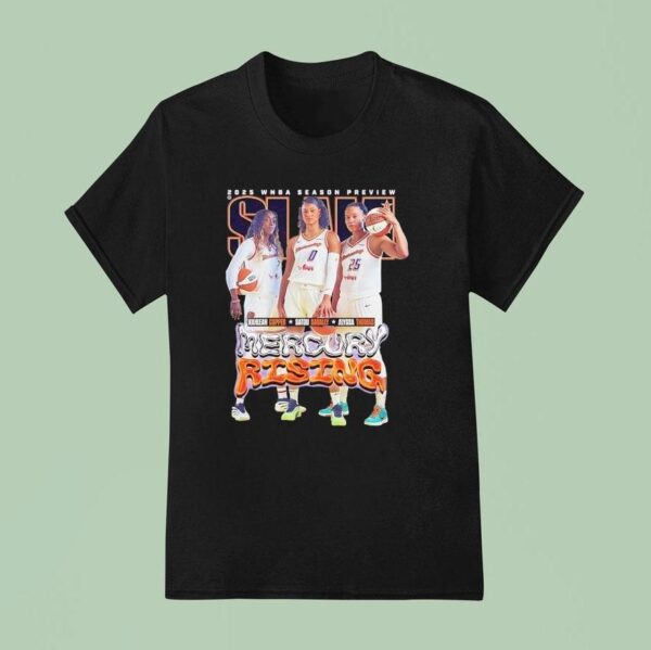 Alyssa Thomas Kahleah Copper And Satou Sabally Slam Wnba Season Preview Phoenix Mercury T Shirt