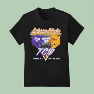 Arizona State Sun Devils Vs Tcu Horned Frogs Gameday Tempe Az Sept T Shirt